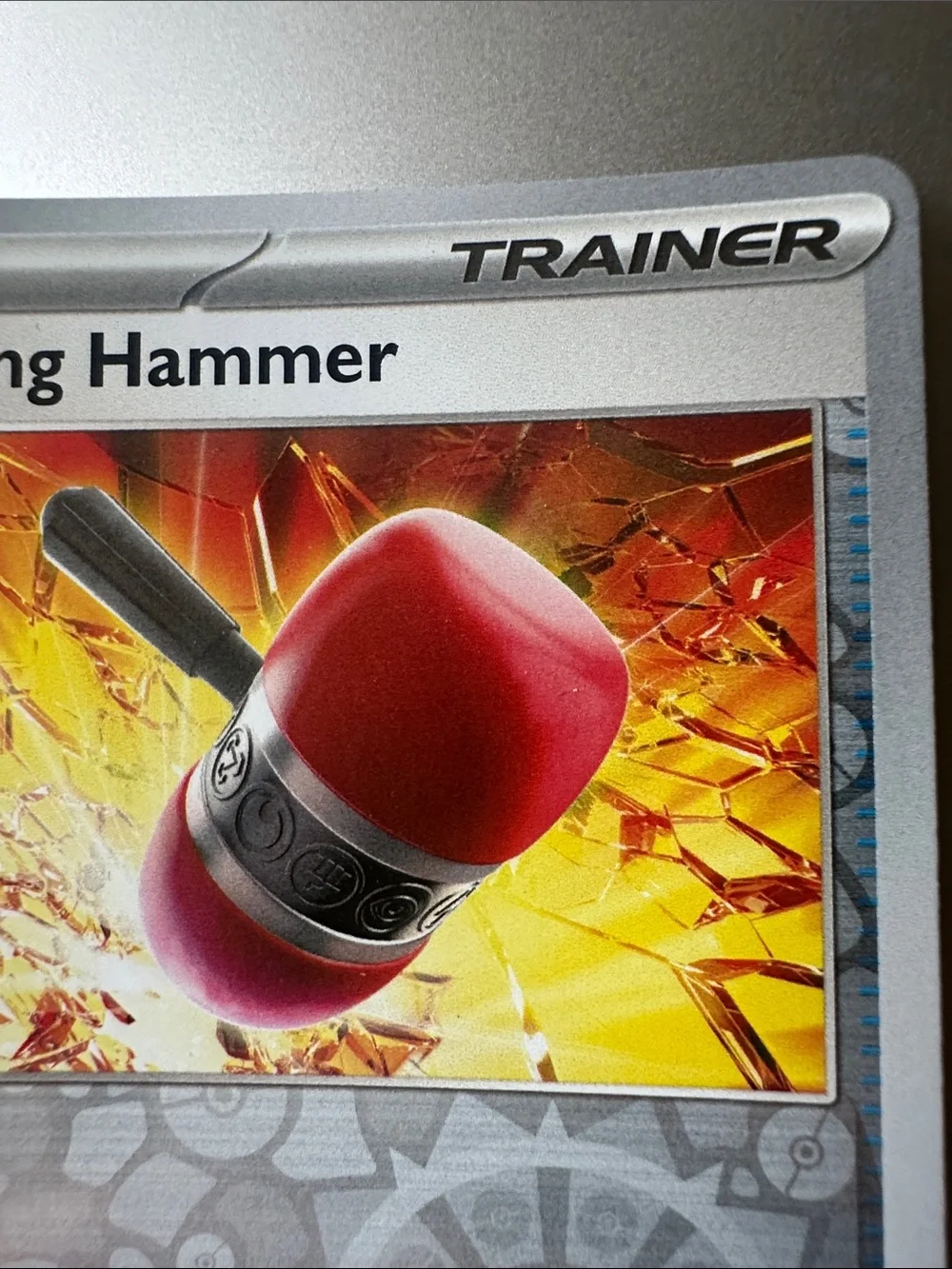 Crushing Hammer Pokémon Trainer Card (168/198)